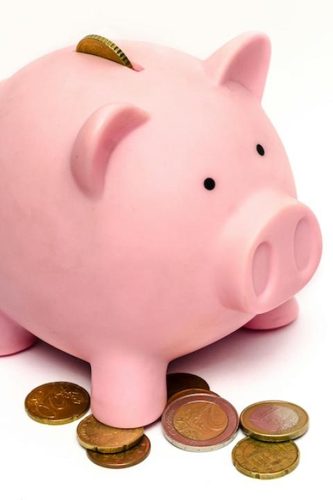 A piggy bank. 
